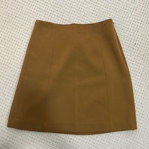 Aritizia Babaton Camel Skirt 6